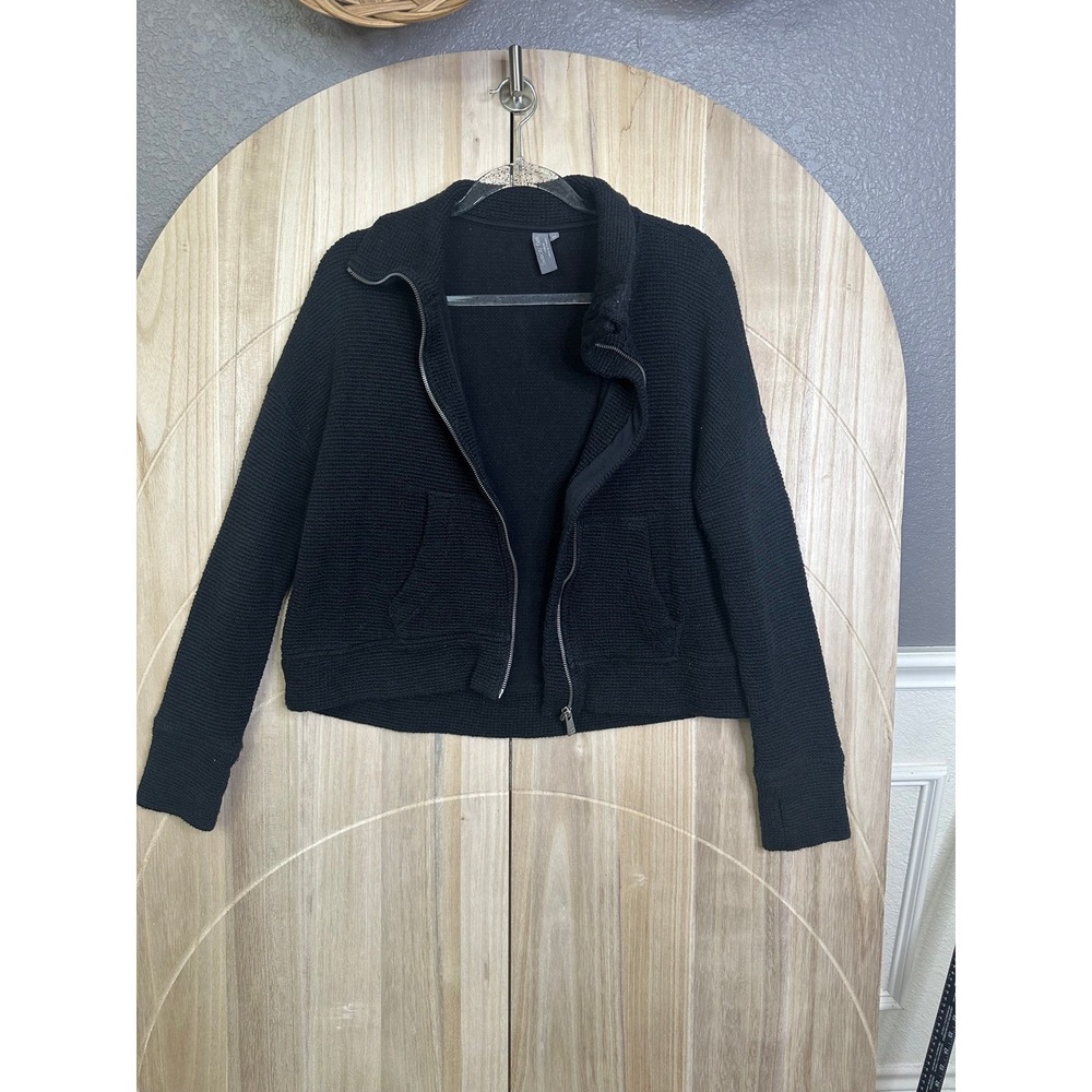 Sweaty‎ Betty Restful Boucle Jacket Full Zip Pockets Cozy Size M - Picture 4 of 12